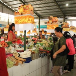 Il mercato del mattino a Sanur