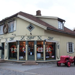 Un negozio in centro a Lillehammer