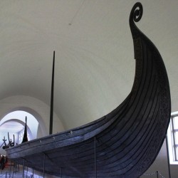 La nave vichinga Osebergskipet