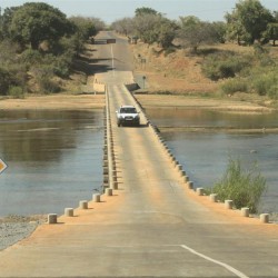 Il ponte a Crocodile Bridge
