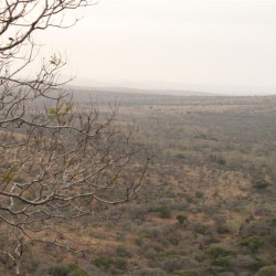 La vista sulla riserva