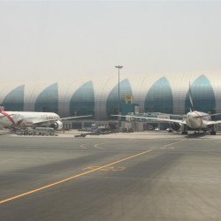 Arrivo all'aeroporto di Dubai