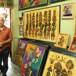 L'artista di batik