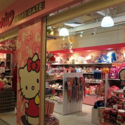 Un negozio di Hello Kitty