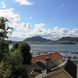 La vista su Bergen