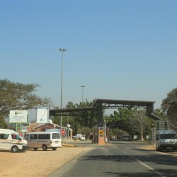 Il confine sudafricano...